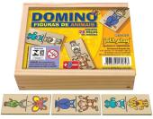 Domino  Figuras de Animais (28 pecas)