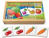 Jogo da Memoria de Frutas e Hortalicas (40 pecas)