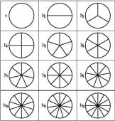 Carimbos Fracoes (12 pecas)