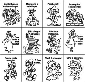 Carimbos Psico-Comunicacao (12 pecas) - Jott Play