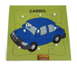 Quebra cabeca Carro - JottPlay - Compre brinquedos educativos online