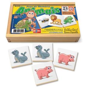 Jogo de Memória Inglês (6 anos ou +) - TOYS AQUI BRINQUEDOS EDUCATIVOS