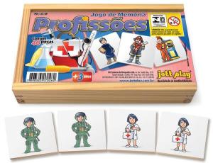 Jogo da Memoria Alfabetizacao com Objetos (40 pecas) - JottPlay - Compre  brinquedos educativos online