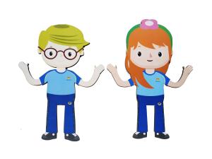 Bonecos partes do corpo com prendedores de roupa - Jott Play