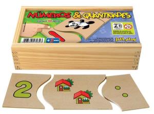 Numeros e Quantidades (30 pecas) - Jott Play