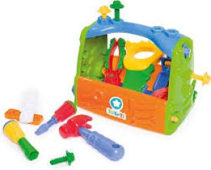 Caixa com 17 Ferramentas plastico - Jott Play