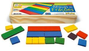 Reguas de Fracoes (67 pecas) - Jott Play