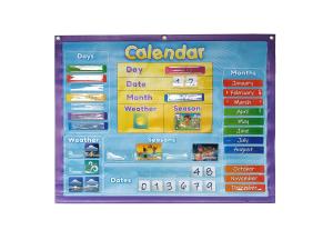 Calendario bilingue em Lona - Jott Play