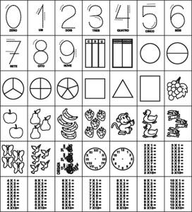 Carimbos Pedagogicos de Matematica (42 pecas) - Jott Play