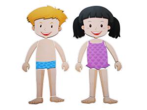 Bonecos partes do corpo para montagem - Jott Play