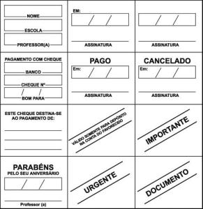 Carimbos Especiais (12 pecas) - Jott Play