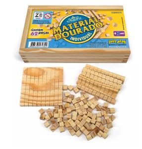 Material Dourado (62 pecas - Individual) - Jott Play