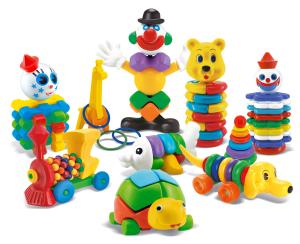 Kit Encaixe e Desencaixe (10 jogos em plastico) - JottPlay - Compre  brinquedos educativos online