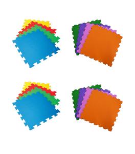 Kit 36 Tatames medindo 50x50cm cada - Jott Play