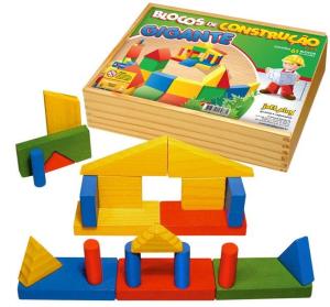Blocos de Construcao Gigantes (61 pecas) - Jott Play